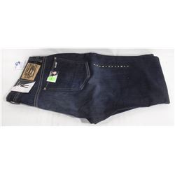 VOLCOM VORTA SLIM STRAIGHT FIT MENS BLUE JEANS