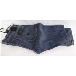 KR3W SLIM FIT MEDIUM WASH MENS BLUE JEANS