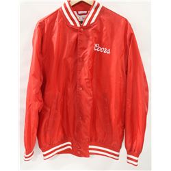 BRIXTON COORS SIGNATURE RED BUTTON UP JACKET