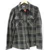 Image 1 : VOLCOM GREEN/GREY POLAR FLEECE MENS BUTTON UP