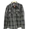 Image 1 : VOLCOM GREEN/GREY POLAR FLEECE MENS BUTTON UP