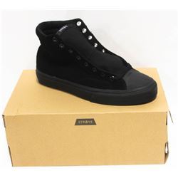 STRAYE VENICE BLACK/BLACK SUEDE UNISEX SHOE