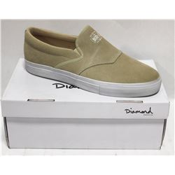 DIAMOND BOOJ TAN MENS SHOE SIZE 10
