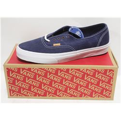 VANS AUTHENTIC CA WASHED HERRINGBONE BLUE MENS