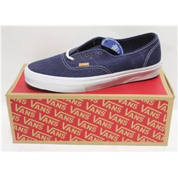 VANS AUTHENTIC CA WASHED HERRINGBONE BLUE MENS