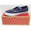 Image 1 : VANS AUTHENTIC CA WASHED HERRINGBONE BLUE UNISEX
