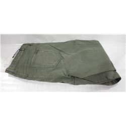 SEVEN DENIM GREEN RELAXED FIT WOMENS SKINNY JEANS