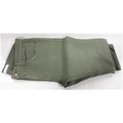 SEVEN DENIM GREEN RELAXED FIT WOMENS SKINNY JEANS