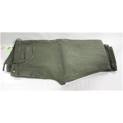 SEVEN DENIM GREEN RELAXED FIT WOMENS SKINNY JEANS