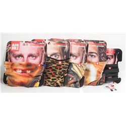 LOT OF 5 ASSORTED AIR HOLE FACE COVERS