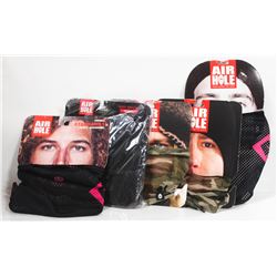 LOT OF 5 ASSORTED AIR HOLE FACE COVERS