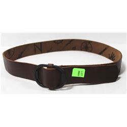 NIXON BROWN LEATHER BELT