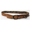 Image 1 : NIXON TAN LEATHER BELT