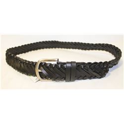 VOLCOM FRIENDO BLACK LEATHER BELT