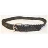 Image 1 : NIXON BLACK WOVEN LEATHER BELT