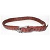 Image 1 : NIXON BROWN WOVEN LEATHER BELT