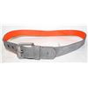 Image 1 : NIXON SUEDE AND POLYESTER GREY BELT