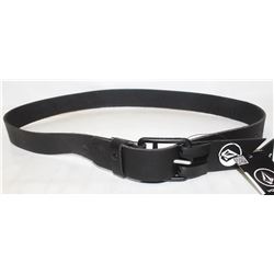 VOLCOM BLACK LEATHER BELT