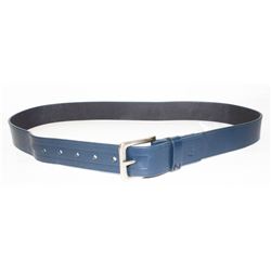 NIXON NAVY BLUE LEATHER BELT