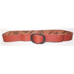 LIFETIME BROWN LEATHER BELT