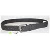 Image 1 : VOLCOM BLACK LEATHER STASH BELT