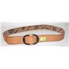 Image 1 : NIXON TAN LEATHER BELT