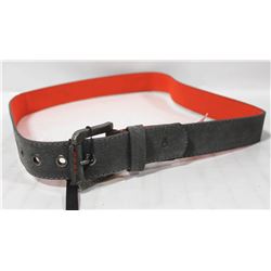 NIXON GREY SUEDE WOMENS BELT