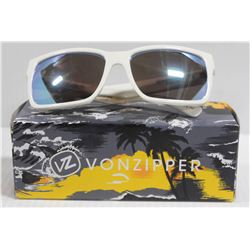 VONZIPPER ELMORE WHITE/BLUE SUNGLASSES
