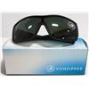 Image 1 : VONZIPPER HERQ MATTE BLACK SUNGLASSES