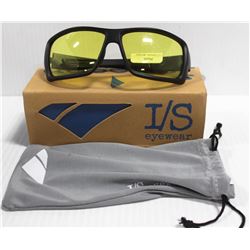 I/S EYEWEAR JAMESON BLACK/YELLOW SUNGLASSES