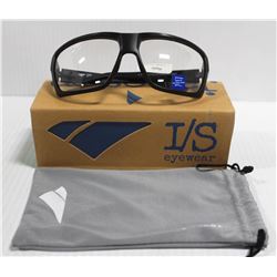 I/S EYEWEAR JAMESON BLACK/CLEAR SUNGLASSES