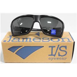 I/S EYEWEAR JAMESON BLACK/SMOKE POLARIZED