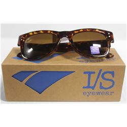 I/S EYEWEAR TEMPLETON TORTOISE/BRONZE SUNGLASSES