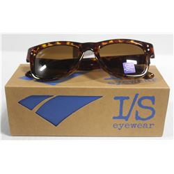 I/S EYEWEAR TEMPLETON TORTOISE/BRONZE SUNGLASSES