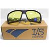 Image 1 : I/S EYEWEAR CUTTY BLACK/YELLOW SUNGLASSES