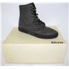 Image 1 : KR3W FRANKLIN GREY CANVAS MENS BOOT