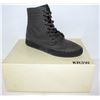 Image 1 : KR3W FRANKLIN GREY CANVAS MENS BOOT