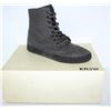 Image 1 : KR3W FRANKLIN GREY CANVAS MENS BOOT