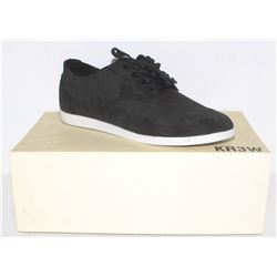 KR3W JACKSON BLACK SUEDE MENS SHOE