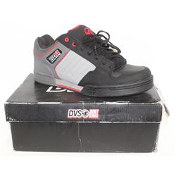 DVS DURHAM BLACK/GREY NUBUCK MENS SKATE SHOE