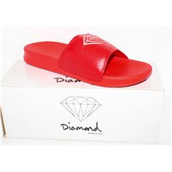 DIAMOND FAIRFAX RED SLIDE MENS SANDAL