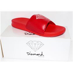 DIAMOND FAIRFAX RED SLIDE MENS SANDAL
