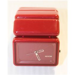 NIXON WOMENS RED BRICK VEGA WATCH