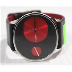 NIXON THE RAYNA BLACK/RED WATCH