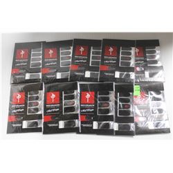 PACK OF 10 RED DRAGON NAIL WRAPS