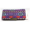 Image 1 : BILLABONG AZTEC PATTERN WOMENS WALLET