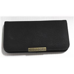 BILLABONG WOMENS BLACK CLUTCH WALLET