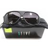 Image 1 : 9FIVE CROWNS P MATTE BLACK SUNGLASSES