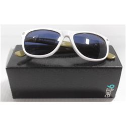 9FIVE KLS CLASSICS WHITE/BROWN SUNGLASSES
