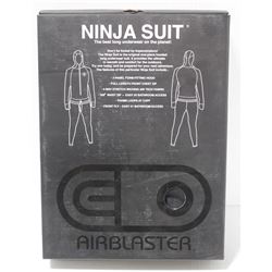 AIR BLASTER NINJA SUIT BLACK SIZE X-SMALL